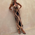 Women's Backless Casual Dress