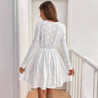 Lace Patchwork Mini Sundress