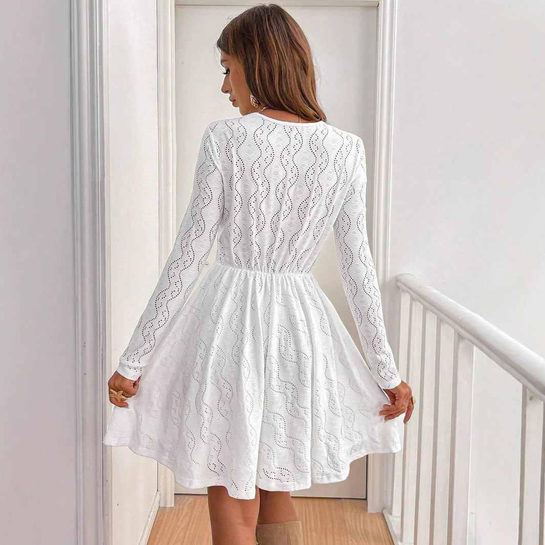 Lace Patchwork Mini Sundress