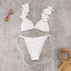 Lace Three Bikini Swimwear