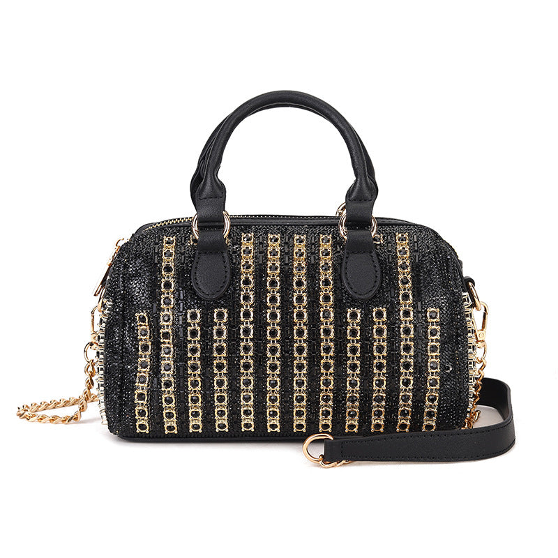 Women's Rhinestone Diamond Crossbody Bag