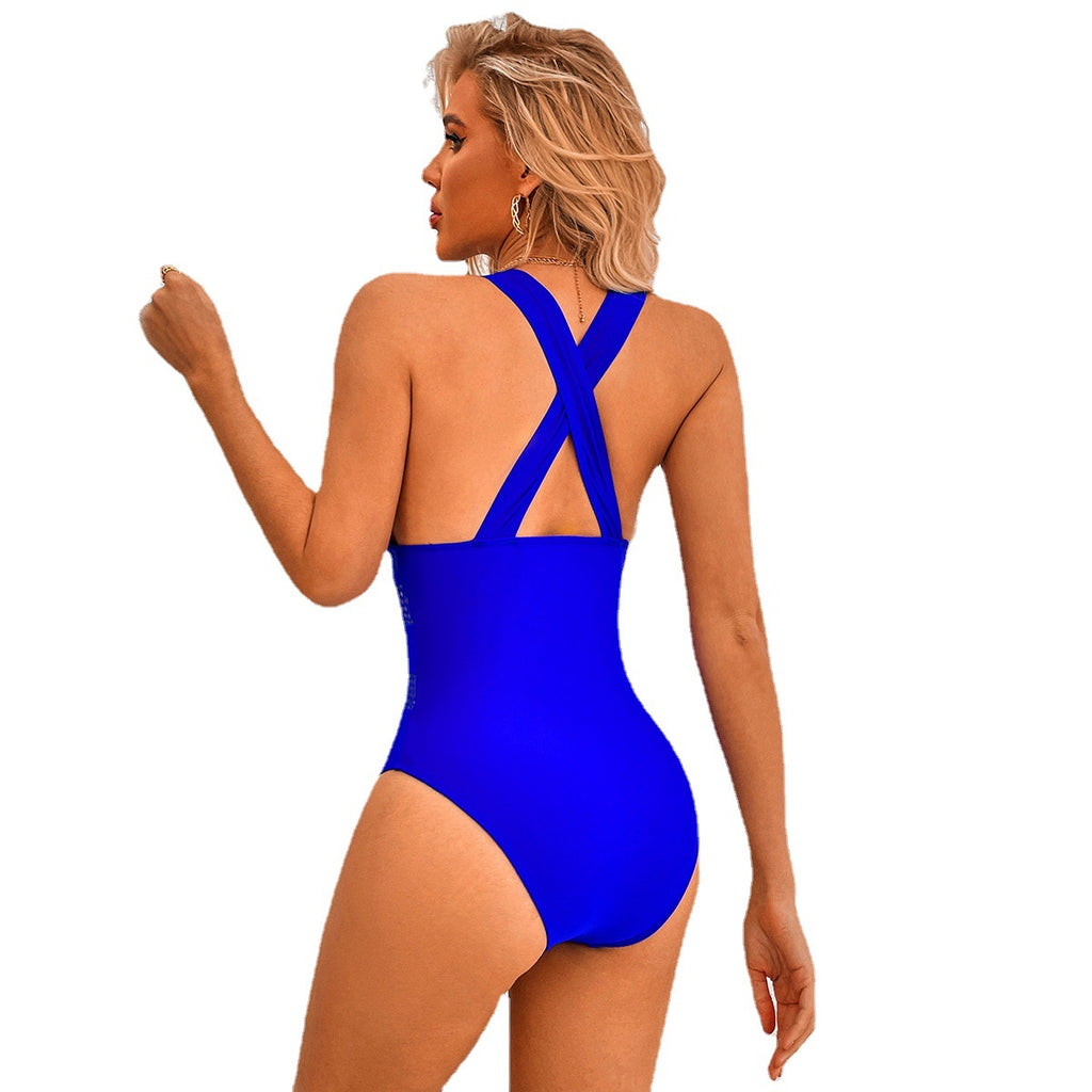 Slimming Seaside One-piece Swimwear