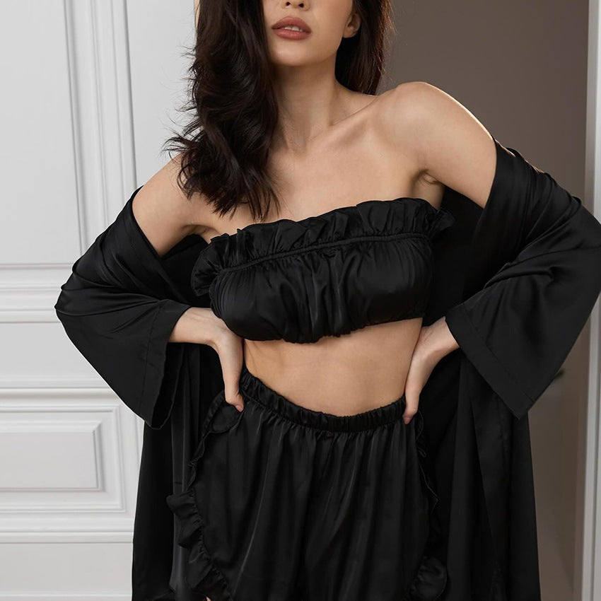 Long Sleeved Pajamas Lingerie