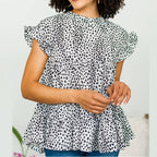 Women's Clothing Shirt Women Small Floral Short Sleeve Swing Women Top Sweet Arrival Shirt