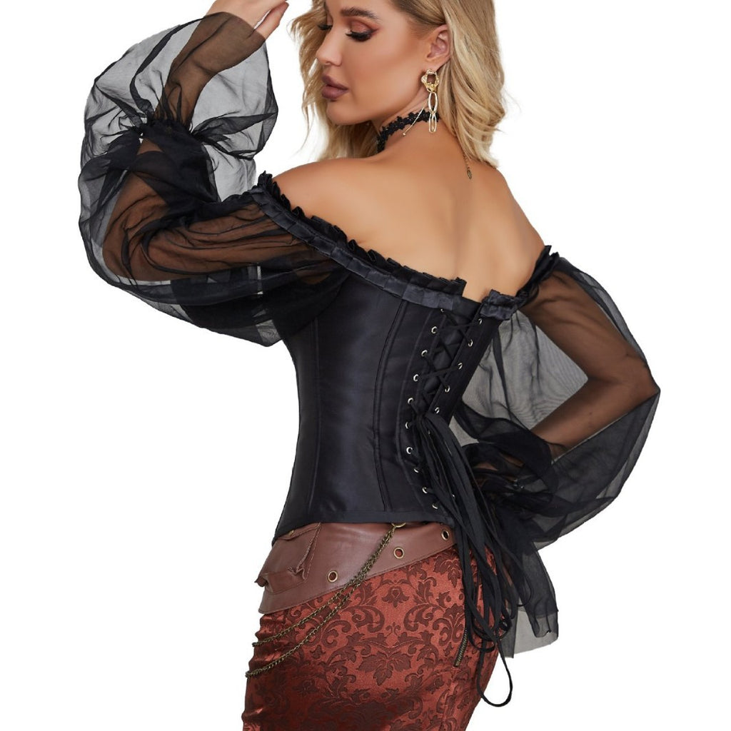 Dark Retro Corset Lingerie