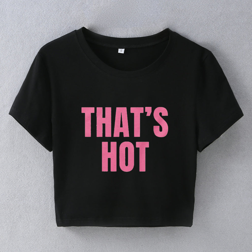 Women's Street Hipster That Short Slim Fit Short Sleeved T Shirt Women Spring Summer