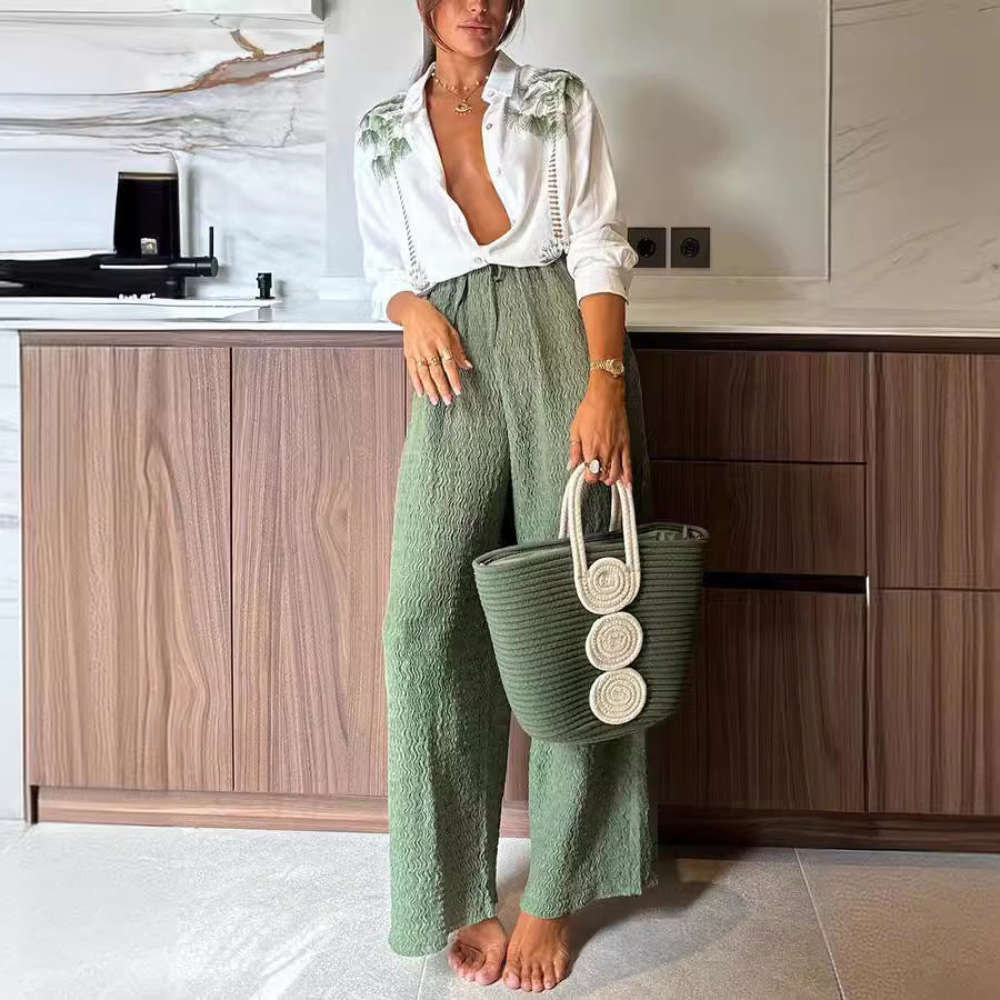 Women's Trousers Two-Piece Suit
