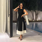 Women's Multicolor Sleeveless Maxi Dress