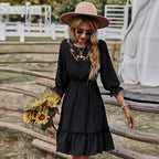 Waist Slim Fit Dress Casual