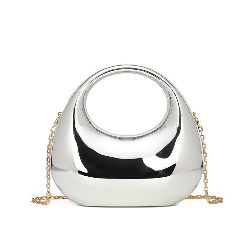 Colorful Acrylic Crescent Handbag