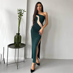 blackish green
