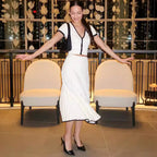 Women's Spring Summer Elegant Piece Coordinated Two-Piece Set