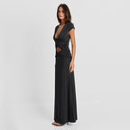 Women's Maxi Short Sleeve Dress