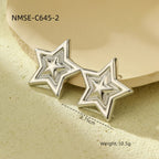 Five Pointed Star Steel Color