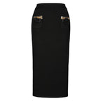 Black overskirt