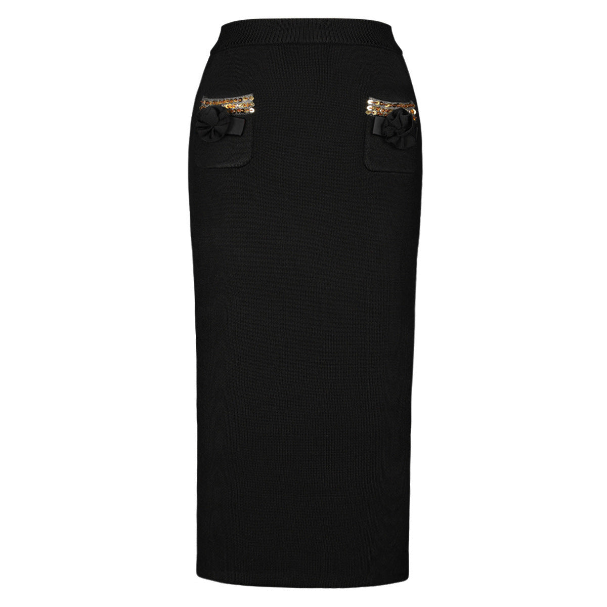 Black overskirt