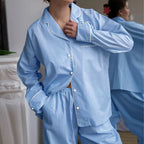 Autumn Blue Pajamas Lingerie