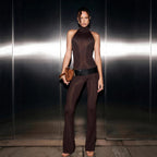 Halter Backless Slim Jumpsuit