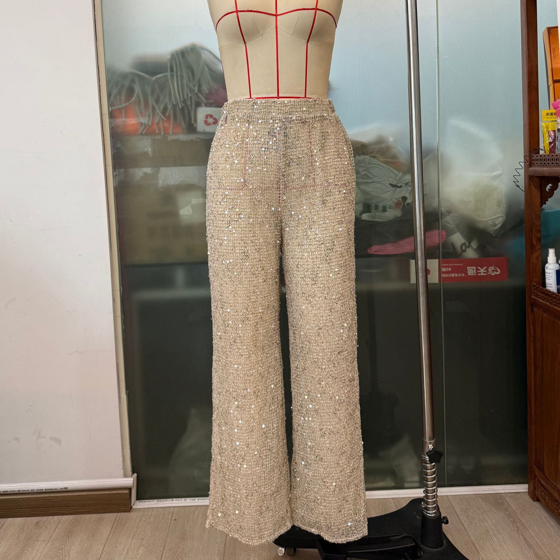 Apricot color with lining