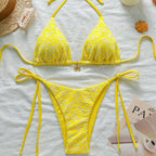 Floral Patterned One-piece Swimwear