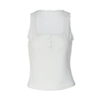 Sexy Lace Lace Spaghetti Strap Vest Women Summer Slim Fit