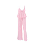 Women's Cotton Jacquard Two-Piece Pajama Set
