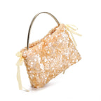 Women's Sequin Bow Handbag