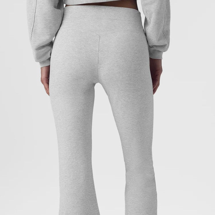 Arrival High Waist Drawstring Hip Lifting Wide Leg Slimming Slightly Pull Yoga Pants Women Outer Wear Training Exercise Workout Pants