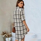 Women's Knit Long Sleeve Dress