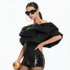 Women's Boned Zip Front Corset Top