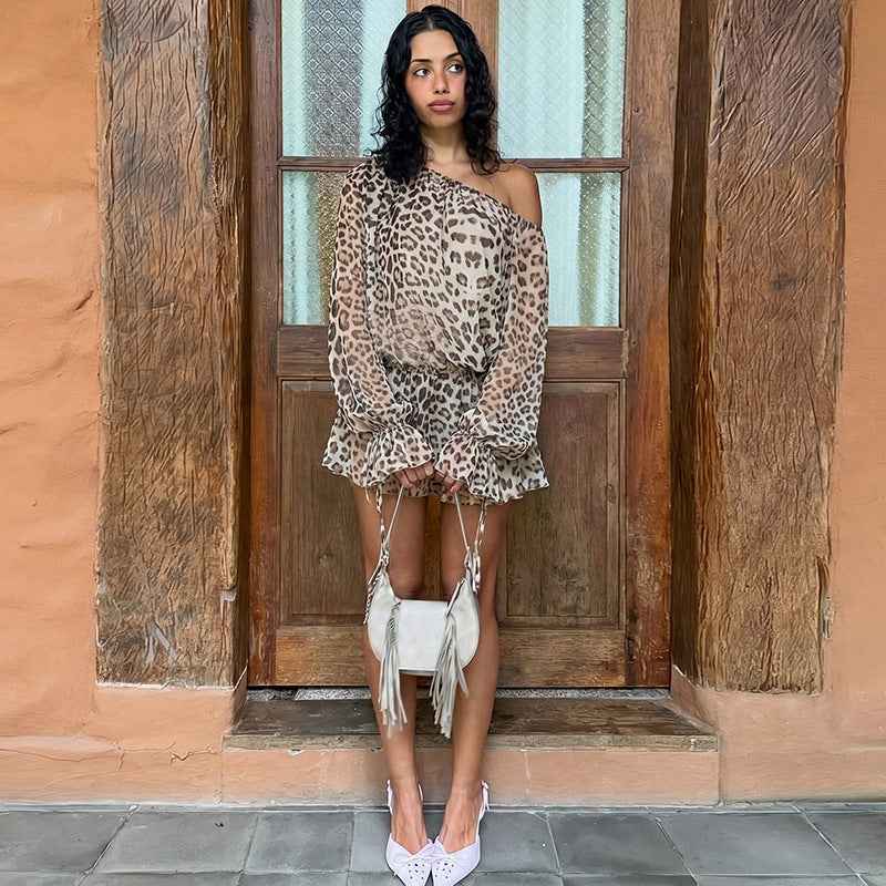 Women's Lace Chiffon Dress