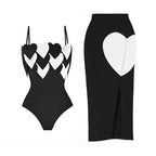 Black White Suit