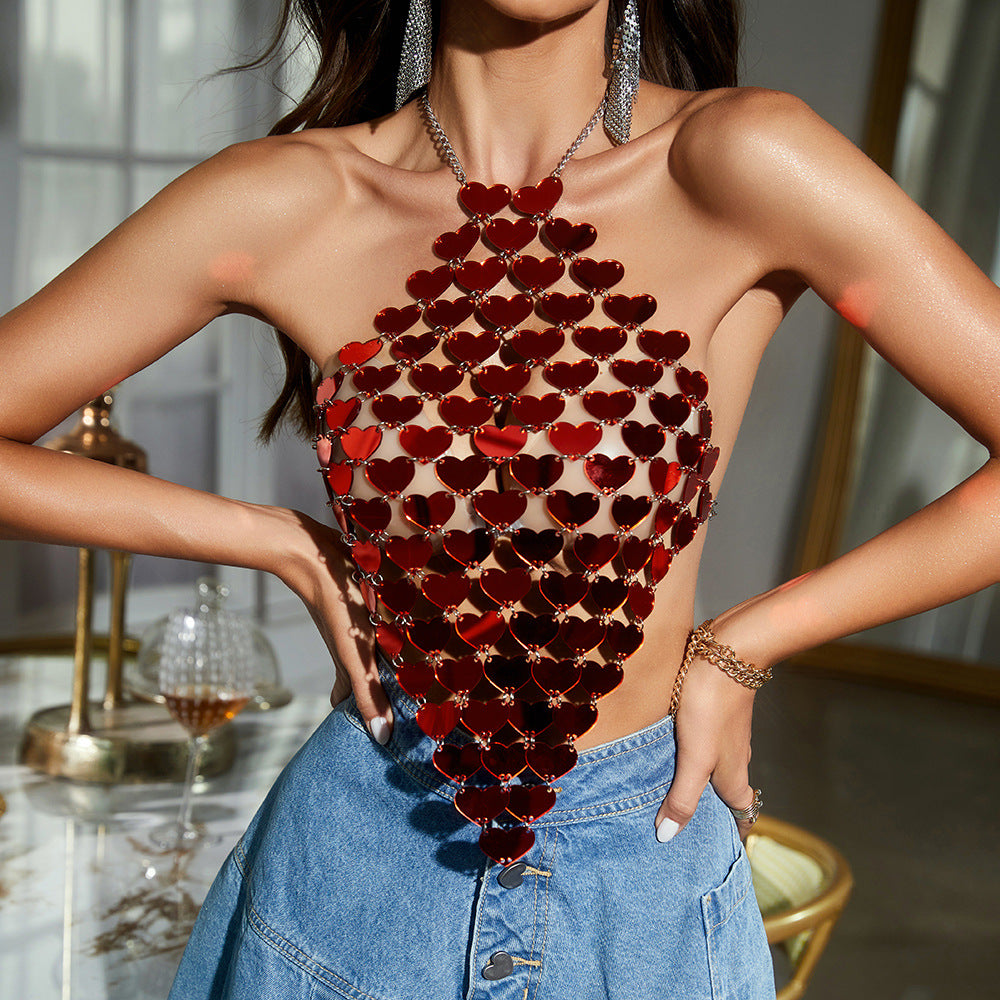 Women's Backless Vest Top