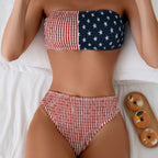 Tube Top One-piece Swimwear