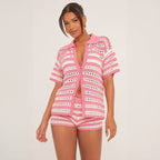 Pink and White