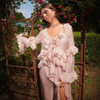 Women's Maxi Ruffled Dress