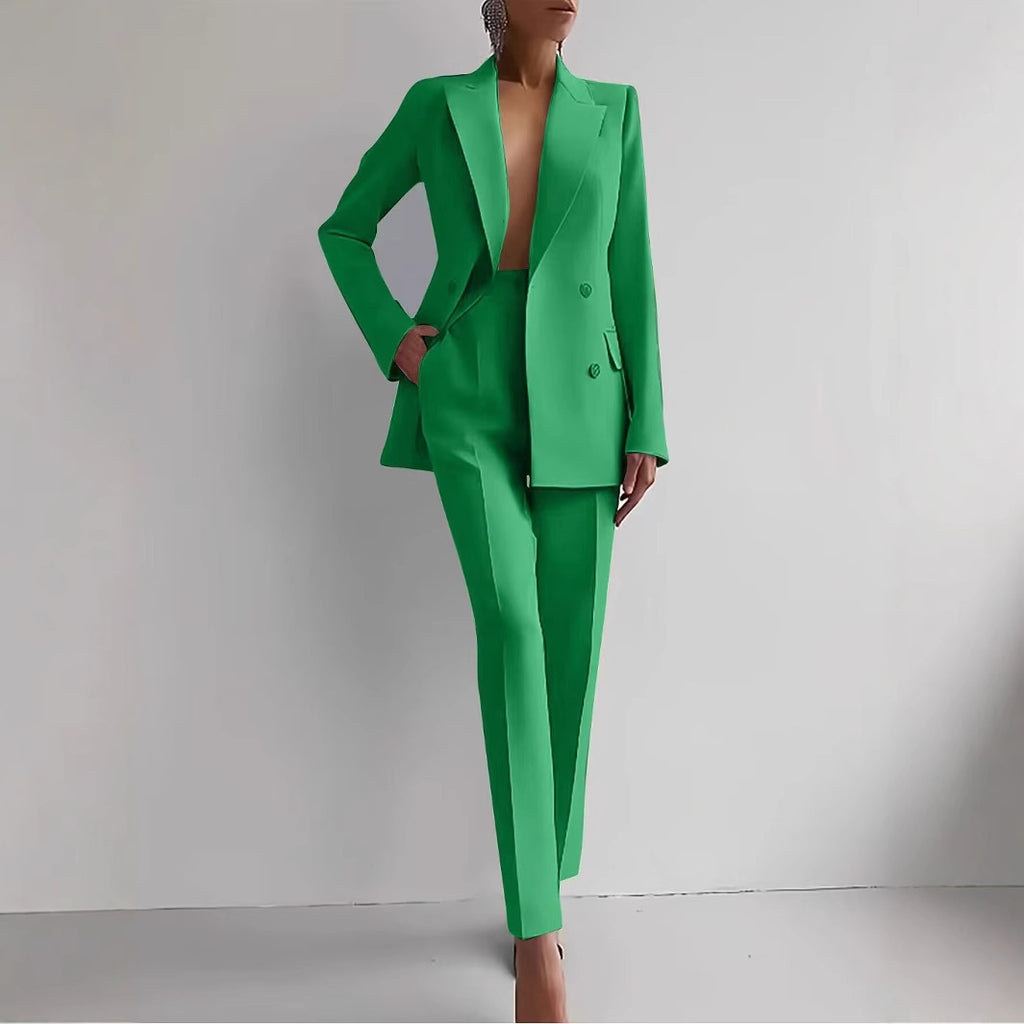 Spring Casual Business Attire Women Set