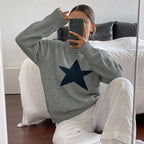 Women's Star Knit Sweater