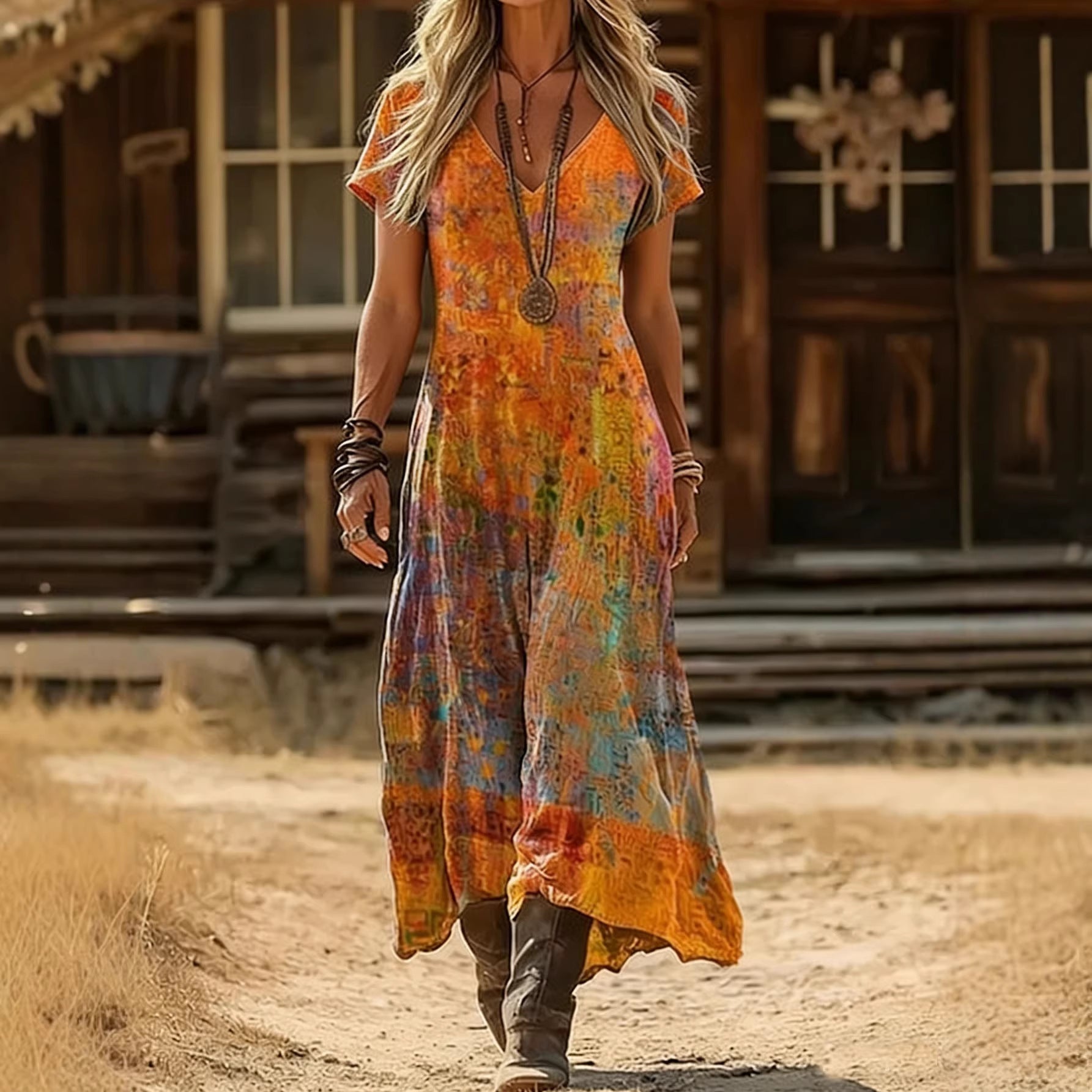 Women's Vacation Style Dress