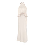 Women's Lace Satin Dress