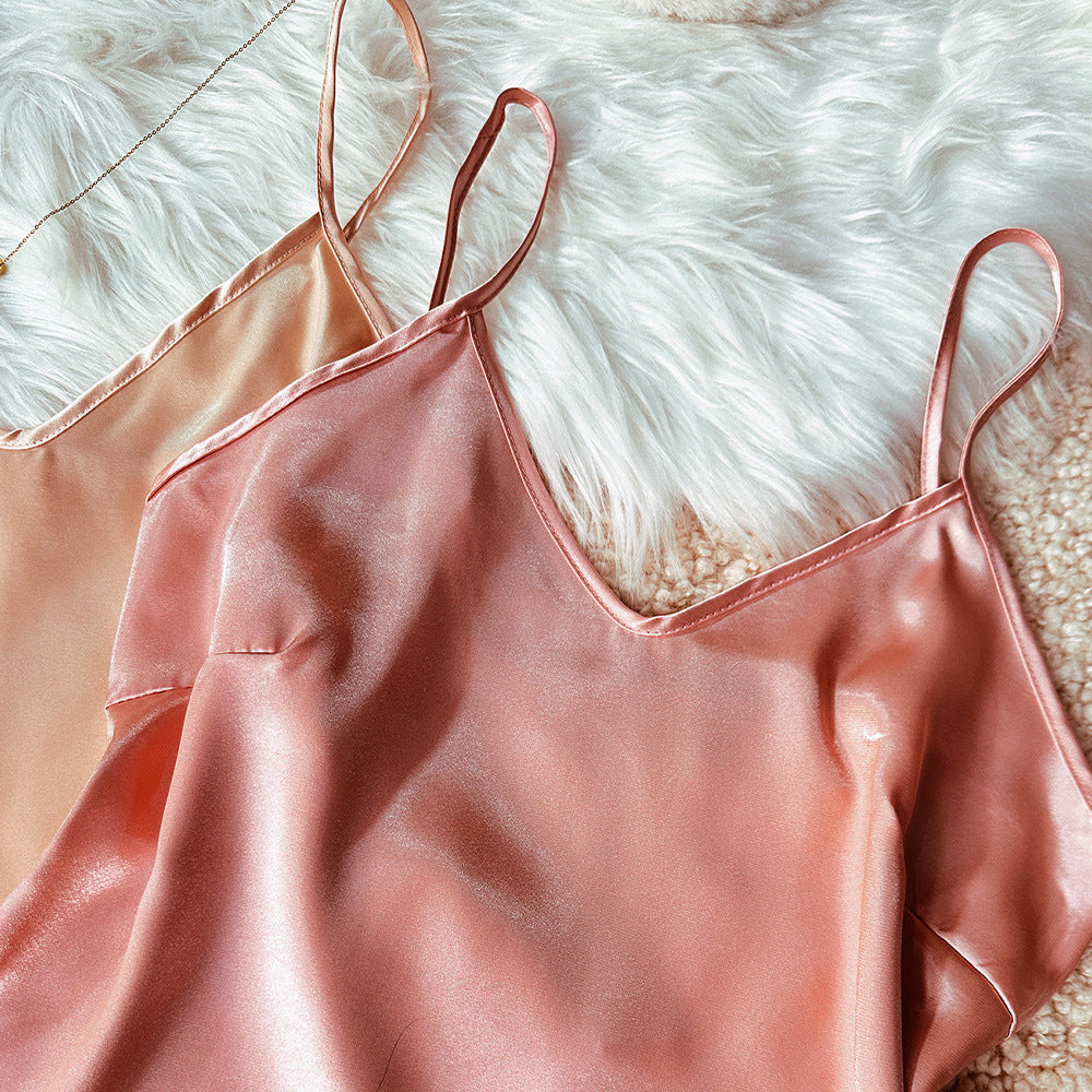Simple Sling Pajamas Lingerie