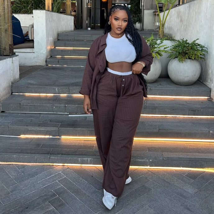 Women's Cardigan & Pants Set