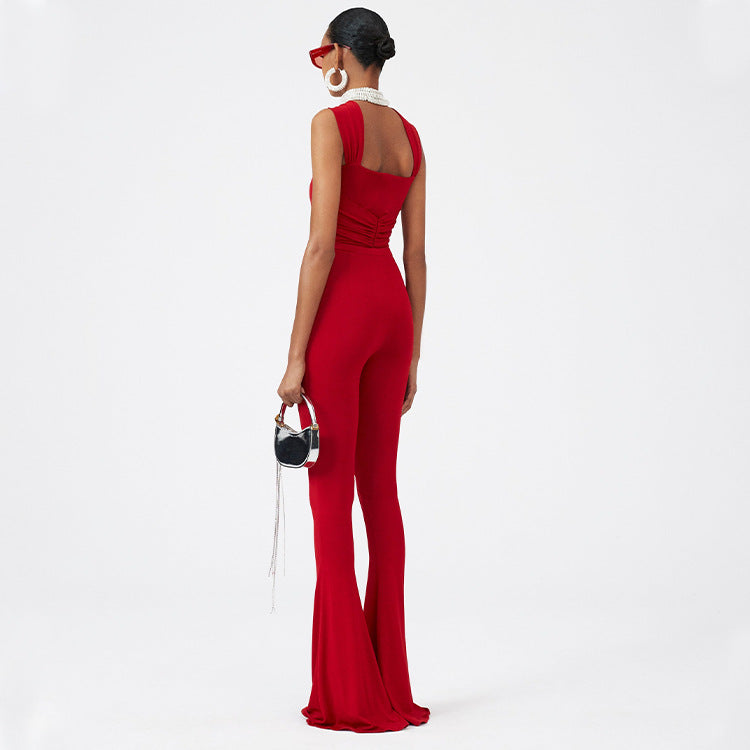 Hollow Out One-piece Swimwear