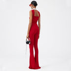 Hollow Out One-piece Swimwear