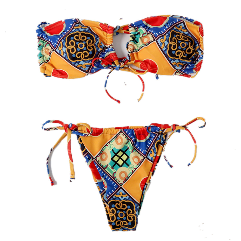 Tube Top Bikini Swimwear