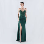 blackish green