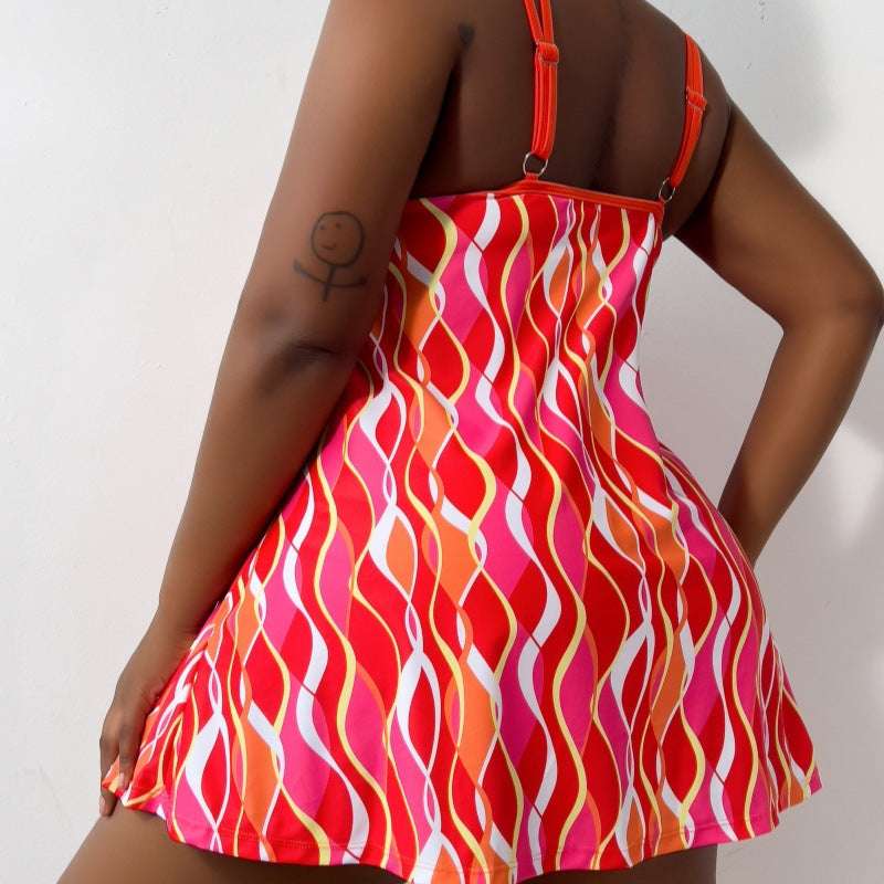 Plus Size One-piece Swimwear