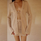 Solid Color One-piece Swimwear