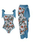 Customized Printed One-piece Swimwear