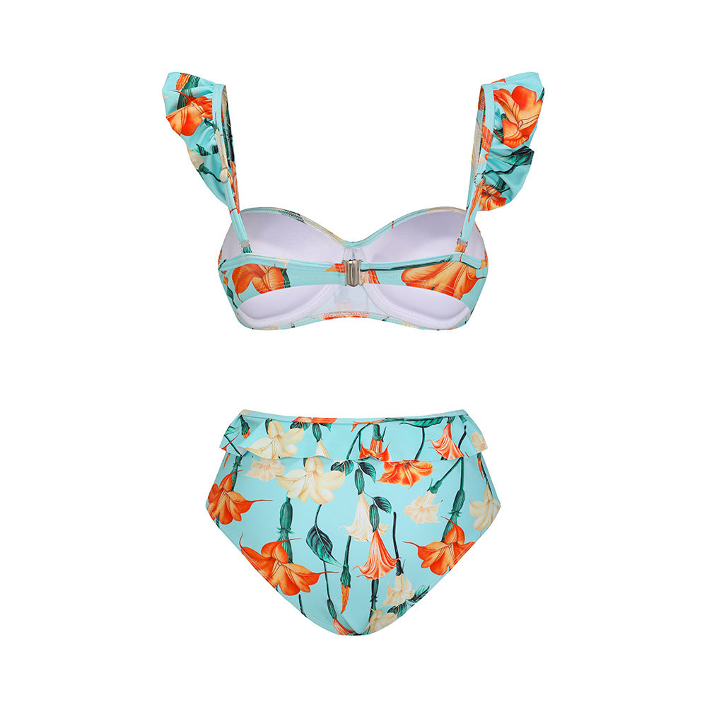 Split One-piece Swimwear